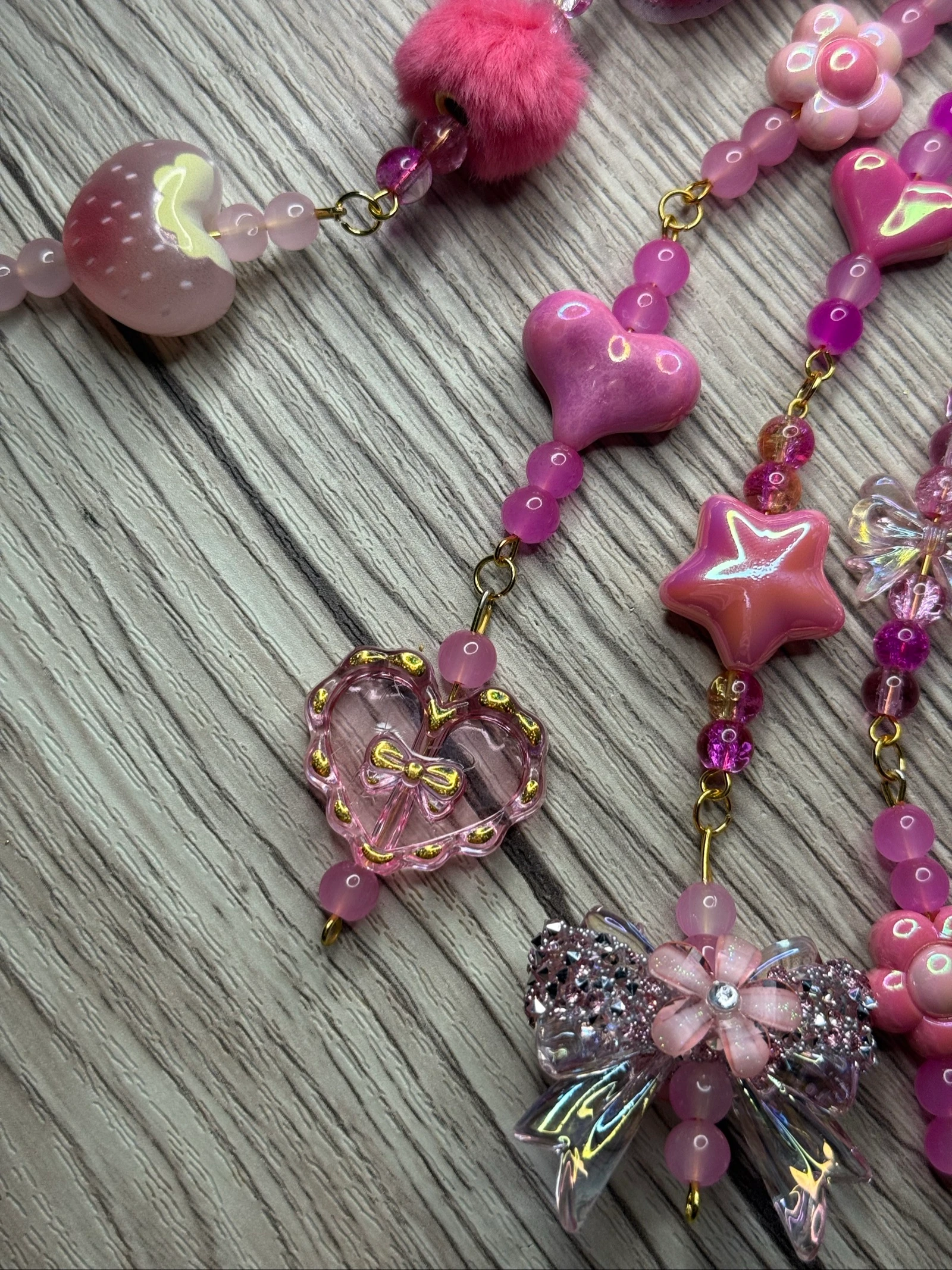 Bijou sac rose kawaii feito à mão – photo 10